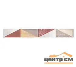 Плитка Azori Eclipse Mix marsala бордюр 50,5х6,2