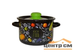 Кастрюля Appetite 1с16с/1 эмаль 2,9л Healthy food