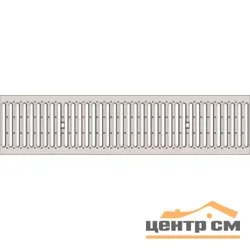Решетка водоприемная GIDROLICA Standart РВ -15.24.100 штампованная стальная нержавеющая, кл. А15 1000*236*20 мм арт.523