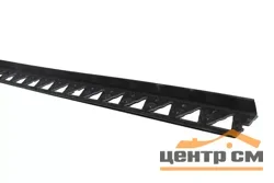 Бордюр GIDROLICA Б-100.8.4,5 пластиковый черный 1м, арт.215
