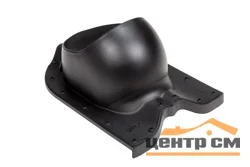 Элемент проходной GrandLine KVINTA (Nera) черный, для металлочерепицы