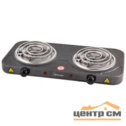 Плитка электрическая 2 конфорочная HOMESTAR HS-1105, ТЭН