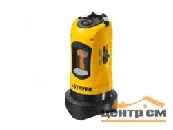 Нивелир лазерный STAYER SLL-1, 10м, точн. +/-0,5 мм/м, штатив, кейс