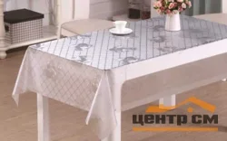 Клеенка прозрачная 3D без основы 1,37х20м KL-21187