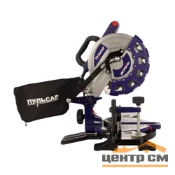 Пила торцовочная ПУЛЬСАР ПТ 210-1500 (1500Вт, 210х30мм, рез 60х115мм, 6,8 кг)