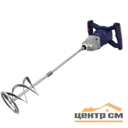 Миксер строительныйПУЛЬСАР МС 140-1600 (1600Вт, 2ск, 240-500/380-850 об/мин, пл. пуск, насадка 140 мм, 4,2 кг)