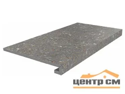 Ступень KERAMA MARAZZI Терраццо клееная коричневая 33х60х11 арт.SG632200R\GCF