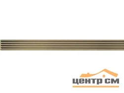 Плитка KERAMA MARAZZI Зимний сад структура металл бордюр 40x3,4x9 арт.LSA008