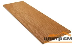Фибросайдинг DECOVER Caramel (охра коричневая, RAL 8001) 190*3600*8мм