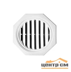 Окно вентиляционное восьмиугольное белое (RAL 9003) 55х55см Krovent