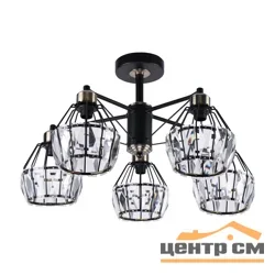 Люстра 10035/5BK+AB BK