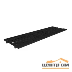 Решетка водоприемная GIDROLICA чугунная РВЧЯ - RU13050 - 10 (C250) - 50х15,5х0,7 - 1,5/2,2, с пружинным крепежом