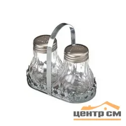 Набор для специй "Классик" 7см, стекло/металл, ZP 828-144