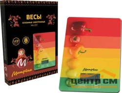 Весы кухонные электронные 7 кг МАТРЁНА MA-037 полоски