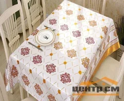 Клеенка ПВХ Флорина на тканевой основе лазерная 1.37*20м мод.ZY6-1