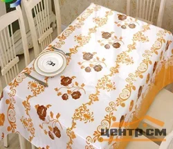 Клеенка ПВХ Флорина на тканевой основе лазерная 1.37*20м мод. ZY9-2
