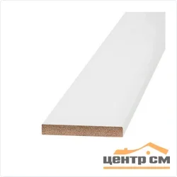 Наличник ламинированный OLOVI 70х2200х8мм (белый), МДФ