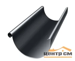 Желоб полукруглый Optima, 125мм, 3м RAL 7024