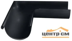 Угол желоба внешний Optima 90гр, 125мм, RAL 7024