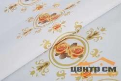 Клеенка ПВХ Флорина на тканевой основе лазерная 1.37*20м мод. ZY16-1