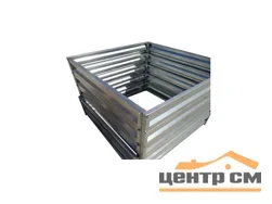 Ящик для компоста оцинкованный 1*0,96*1м