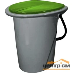 Ведро-туалет 17л InGreen серый