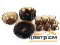 Набор столовый ELICA 62104, дымка, 19 предметов
