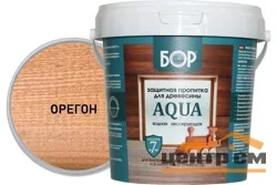 Пропитка защитная БОР AQUA для наружных и внутренних работ ОРЕГОН 0,9кг
