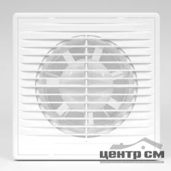 Вентилятор B 5S осевой вытяжной c антимоскитной сеткой D 125, ЭРА