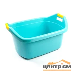 Таз 40л овальный пластиковый цвет в ассортименте