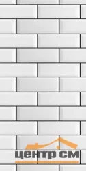 Панель ПВХ 0,25*2,7м фотопечать 8237 Белые кирпч (White Brick) 8мм