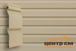 Сайдинг виниловый GL "Корабельный брус" бежевый 0,203х3,66м S=0,7429м2