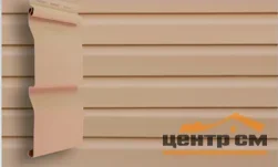 Сайдинг виниловый GL "Корабельный брус" Color Plus персиковый 0,203х3,66м S=0,7429м2