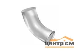 Колено стока Optima, 90мм, цинк