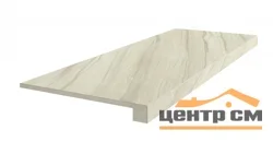 Керамогранит COLISEUM GRES ТРЕВИ БЕЖ ступень фронт. 33x90