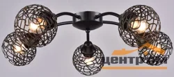 Люстра "Вселенная" РС20721 BK+CR/5C*