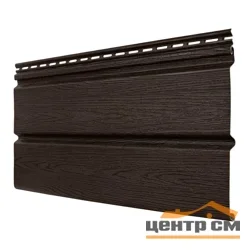 Сайдинг виниловый Вагонка Tecos Люкс Брус L=3,66м, H=0.254м (пл=0.93м2) бразильская вишня