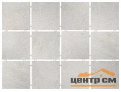 Плитка KERAMA MARAZZI Караоке серый полотно 29,8х39,8 (из 12 частей 9,8х9,8) арт.1220H