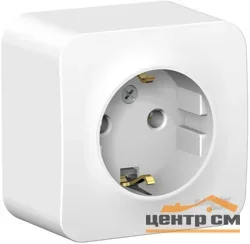 Розетка 1-м ОП Blanca 16А IP20 250В с заземл. без защ. шторок бел. Systeme Electric BLNRA010101
