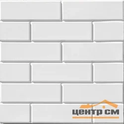 Термопанель Полифасад "Гладкий кирпич" ПСБ 50мм, 50х50 см