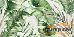 Плитка GLOBAL TILE Sombra серый тропики 1 стена 50*25 арт. GT145VG