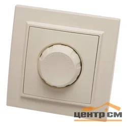 Выключатель диммирующий СП STEKKER Эрна 250В, 600W слоновая кость (PSW10-9006-02)