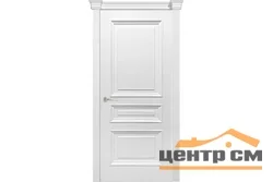 Дверь VERDA Багетто глухая белый 80, эмаль