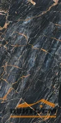 Керамогранит GLOBAL TILE Fenomen черный 60*120 арт.PGT 2206