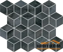 Декор мозаичный KERAMA MARAZZI Джардини серый темный глянцевый 45х37,5 арт.T017\14024