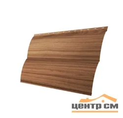 М/сайдинг Блок-Хаус новый (GL) Принт Элит Honey Wood (Медовое дерево) толщина 0,45мм, размер 0,361*1 м.п.