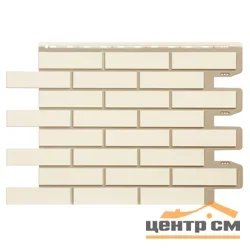 Панель фасадная Royal Stone Облицовочный кирпич, цвет Нельсон 0,92*0,63 м (S=0.5796м2)