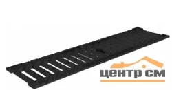 Решетка водоприемная GIDROLICA Standart DN100 C250 щелевая чугунная 500*136*13 мм арт.506/2