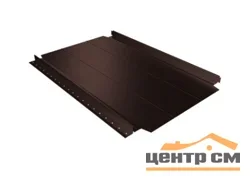 Фальц Смарт Про Stynergy Corundum50 RAL 8017 (шоколад)-R, 0.5мм, гладкий 0.521*0.8 м.п.