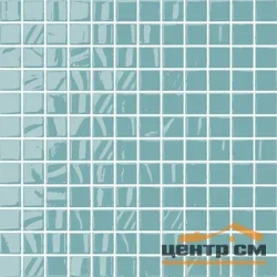 Плитка KERAMA MARAZZI Темари бирюзовый глянцевый мозаичная 29,8х29,8 арт.20090